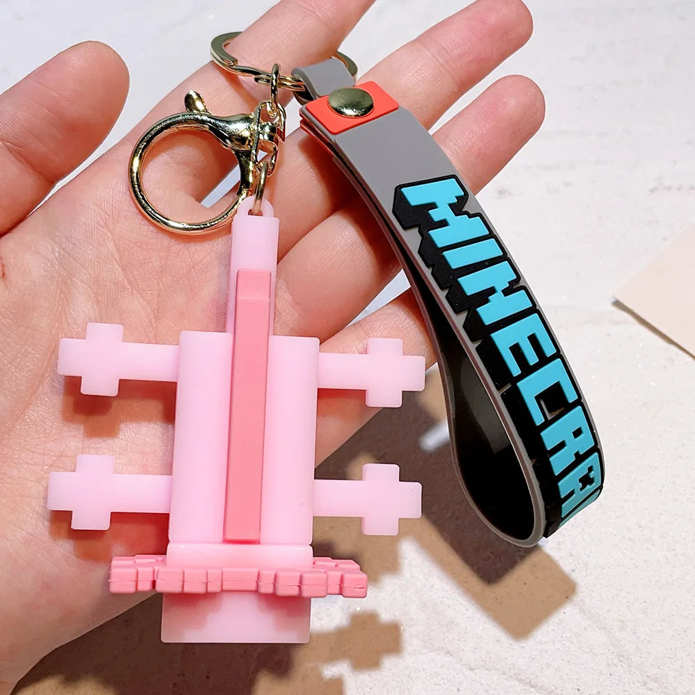 Minecrafts Keychain Bag Pendants