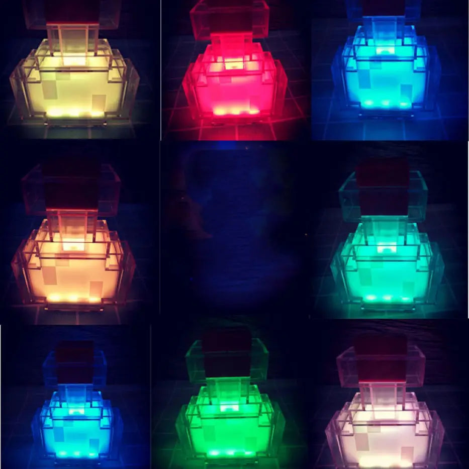 Minecraft Potion Bottle 8-Color changing