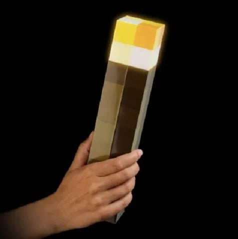 Minecraft Brownstone Torch -4 Color Changing